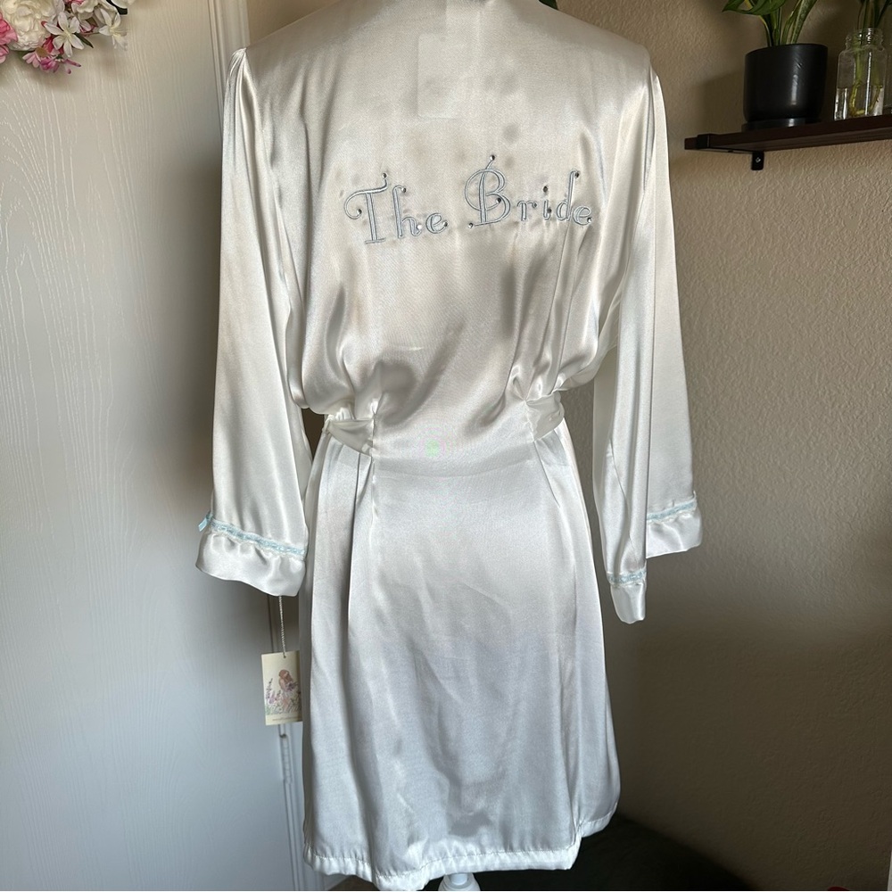 In Bloom by Jonquil Bridal Robe Rhinestone - Picture 4 of 6